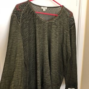 Tribal Jeans Top